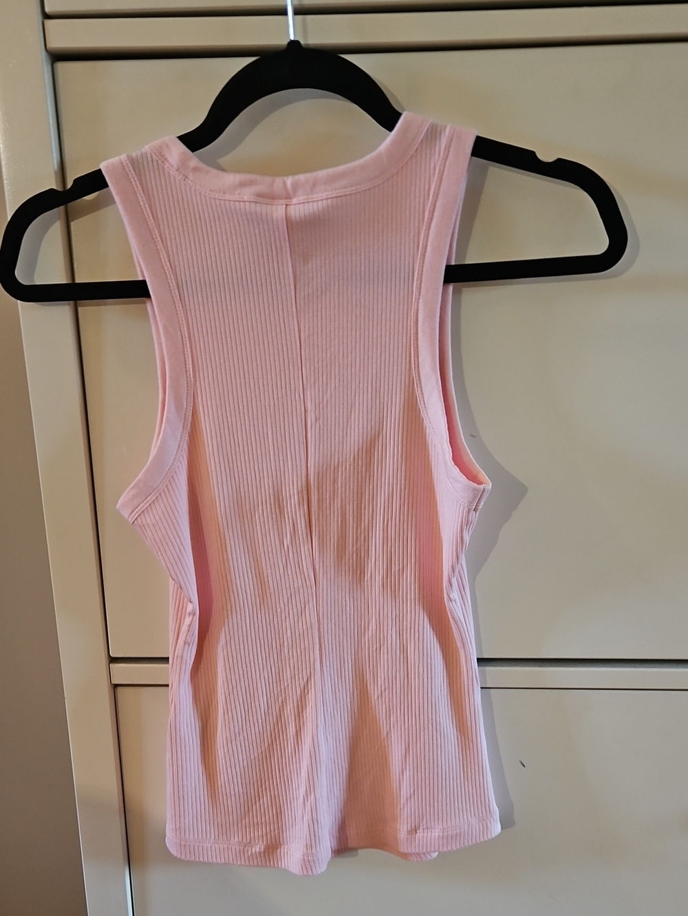 & Other Stories Pink Ribbed Tank Size XS - Picture 3 of 10